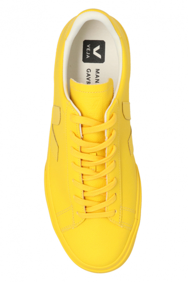 スニーカー VEJA Men Sneakers Yellow CL1803392 JAUNE VEJA Esplar leather low-top sneakers - Yellow Veja x Mansur